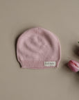 Organic Spring/Summer Knit Beanie - Candy Pink
