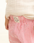 Organic Lounge Pants - Pink Striped