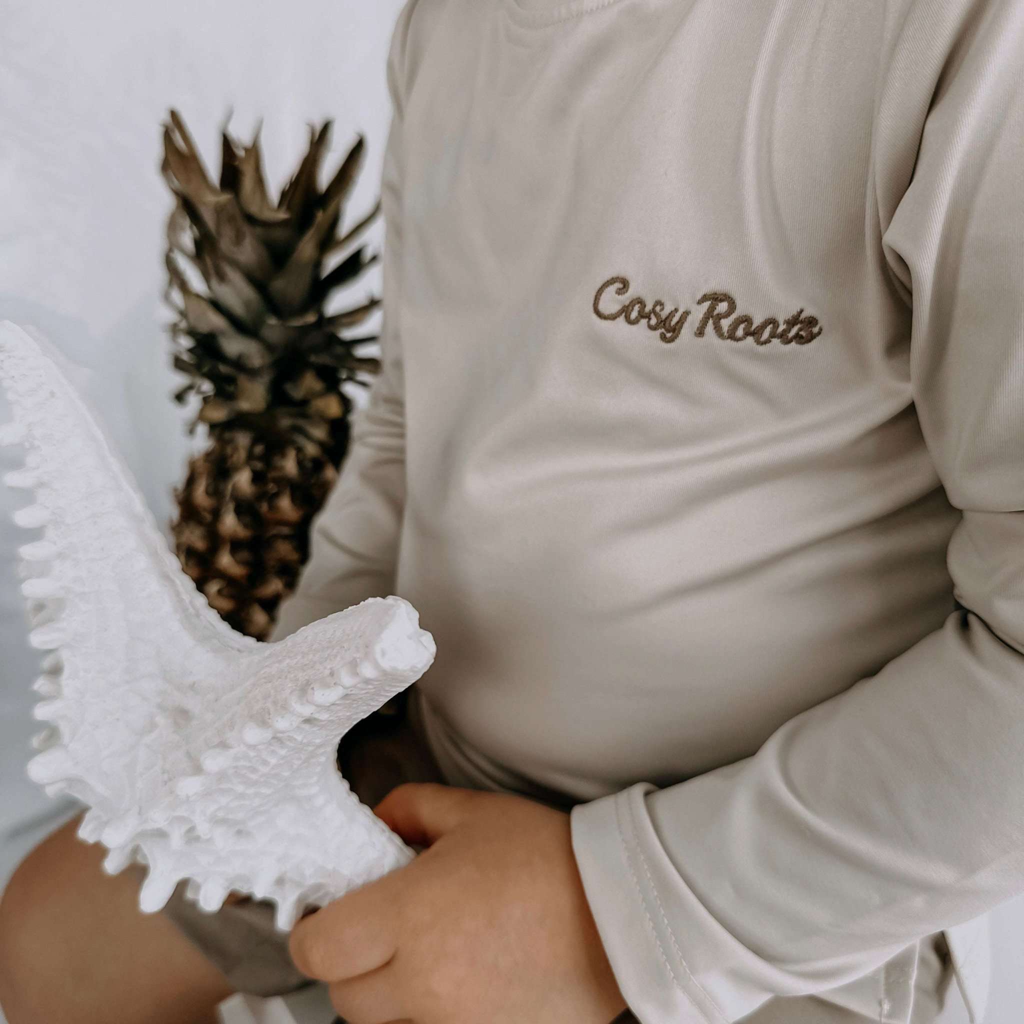 Sustainable UV Shirt - Sand - S A L E (UPV50+)