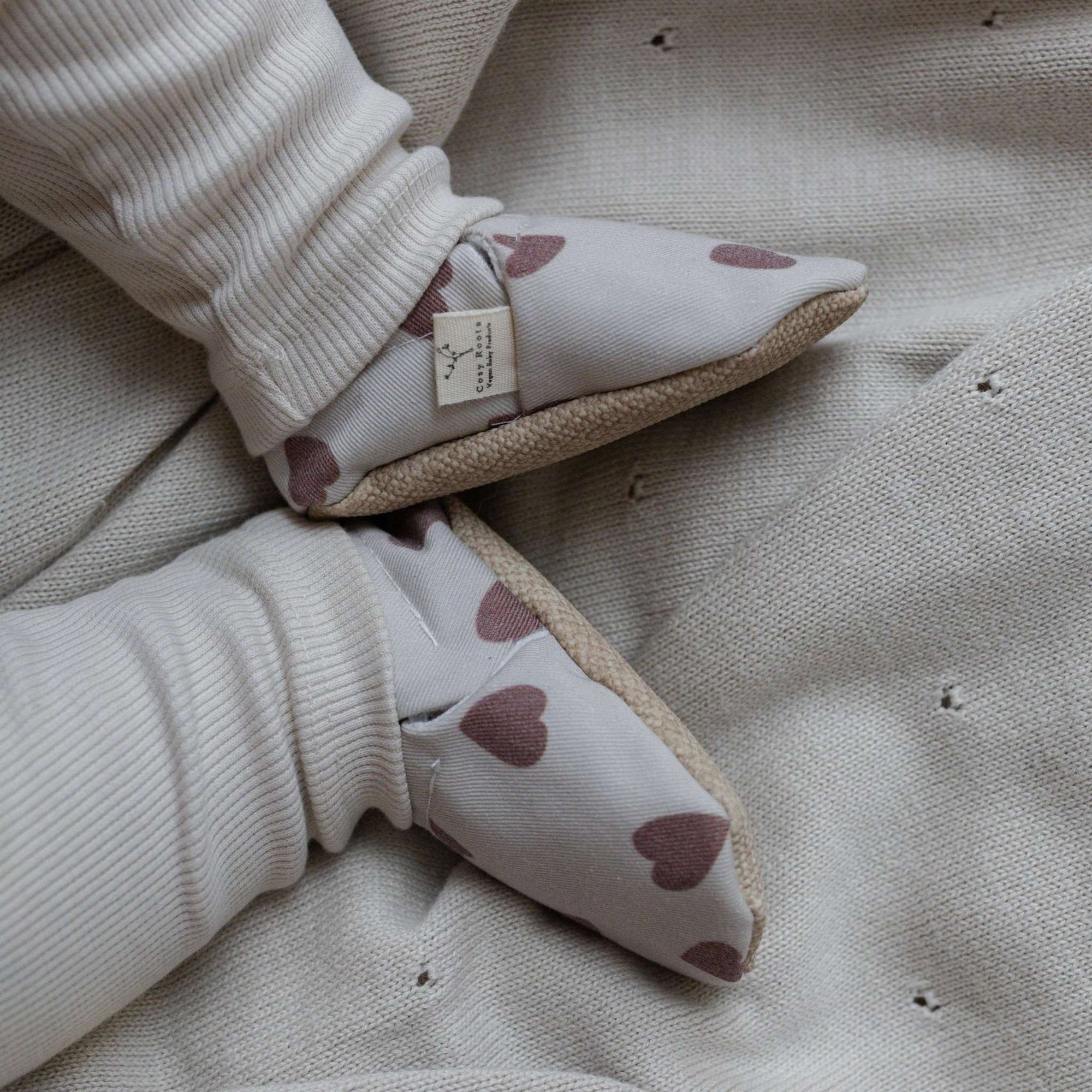 Vegan Shoes - Tiny Hearts