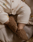 Vegan Shoes - Isii_bla X Cosy Roots - Teddy Shoes - Chocolate - Earth Collection