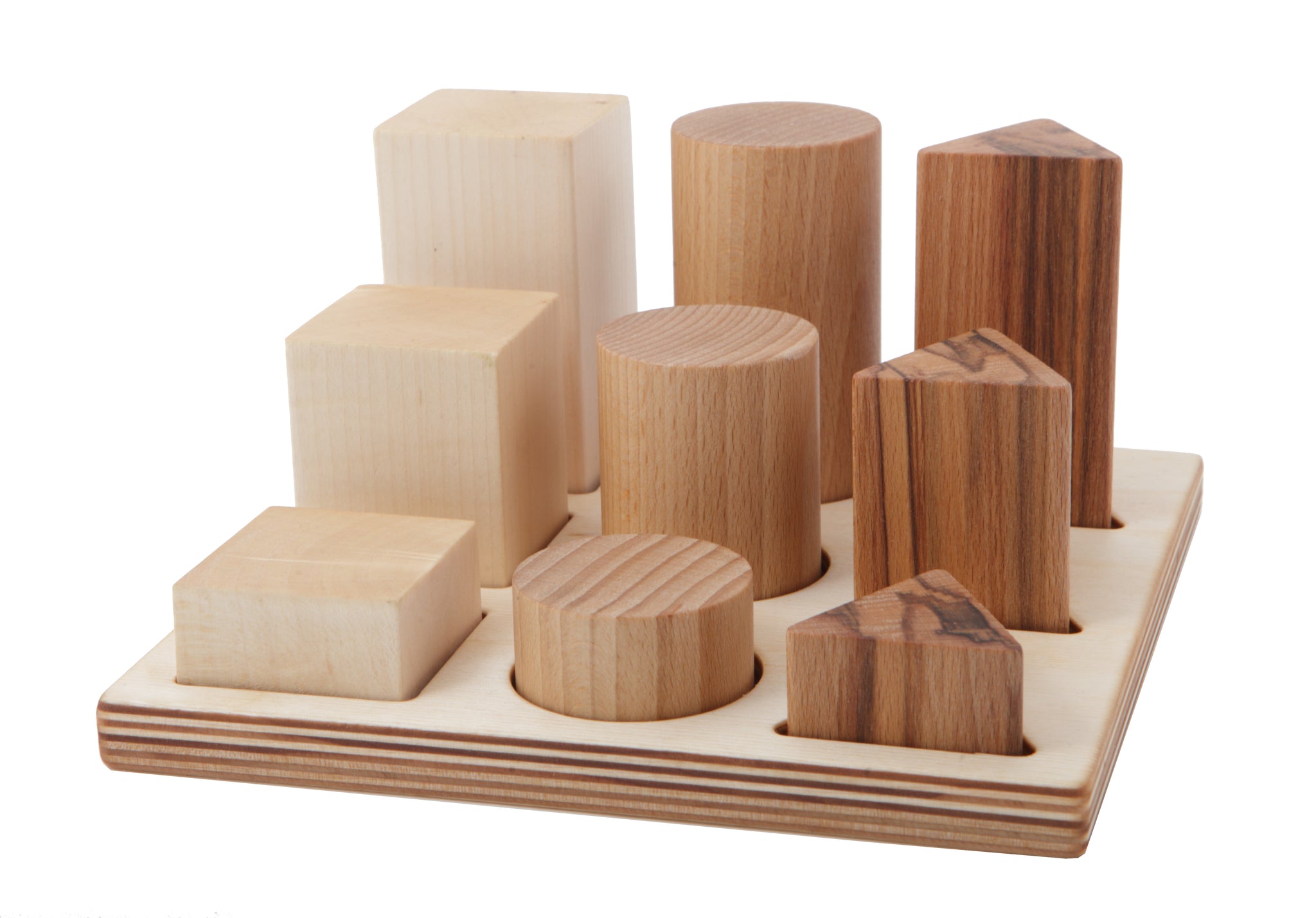 Natural Wooden Sorter Board XL - Montessori
