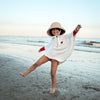 Organic UV Poncho - Sand - UPF50+