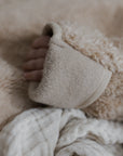 Organic Teddy Overall - Cream