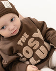 Family Sweatshirt - Chocolate Brown - The Cosy Club