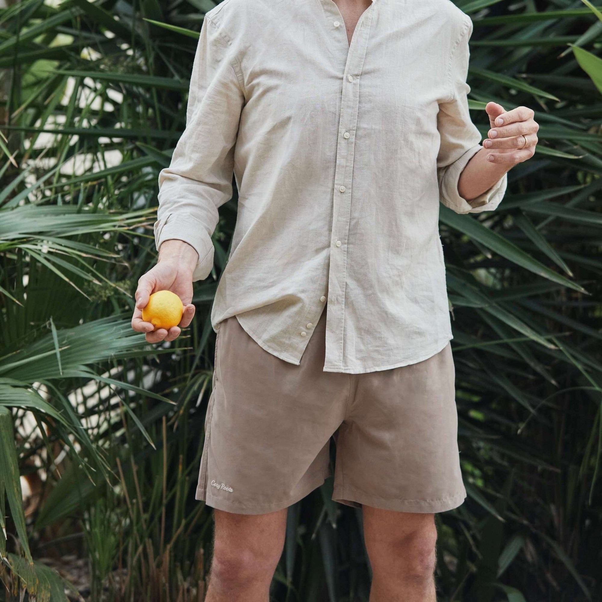 Sustainable DAD Swimshort - Caramel