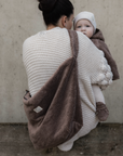 Organic Teddy Mum Bag - Mocha