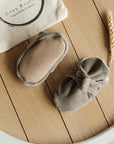 Organic Nicky Booties - Khaki