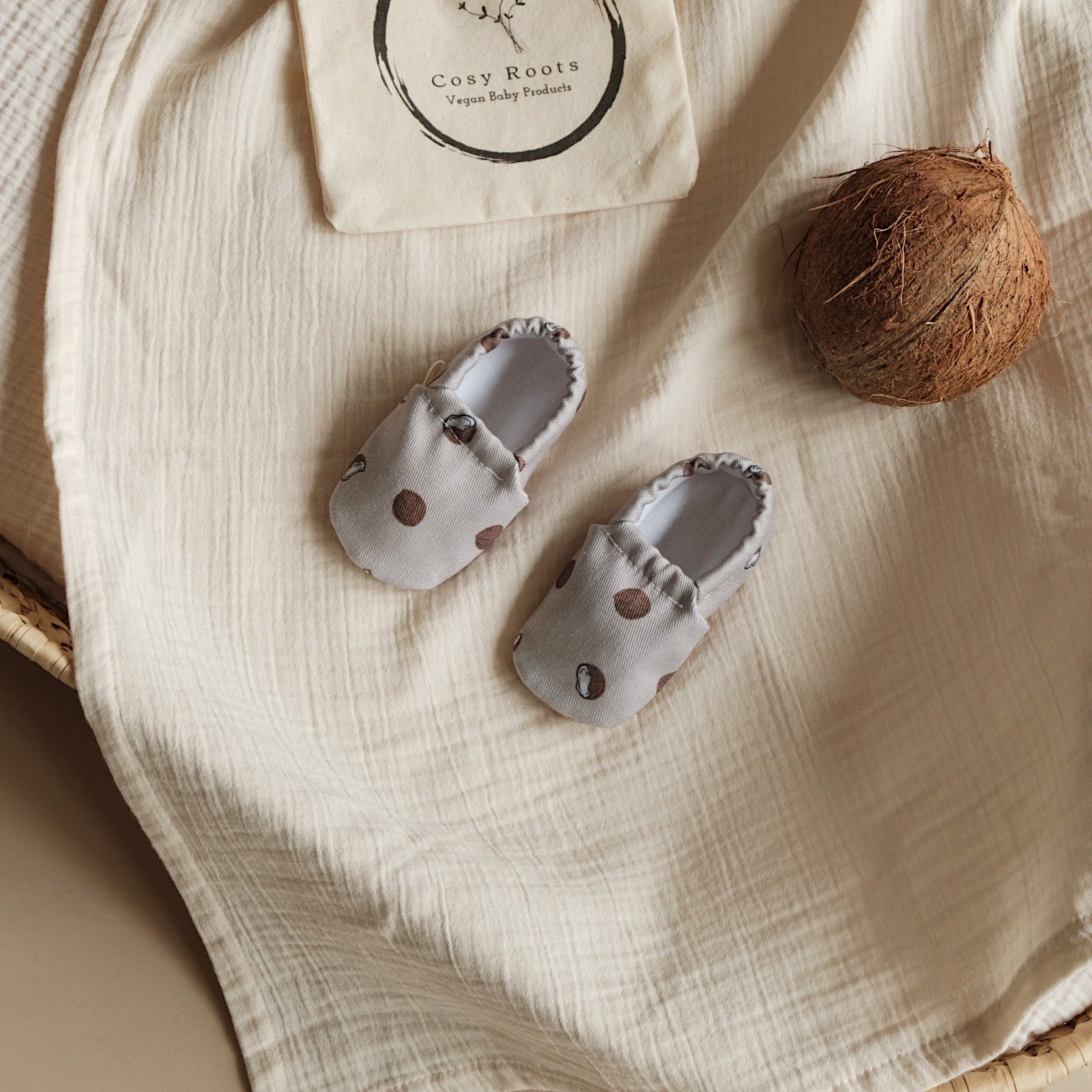 Vegan Shoes - Fabienne X Cosy Roots - Coconut