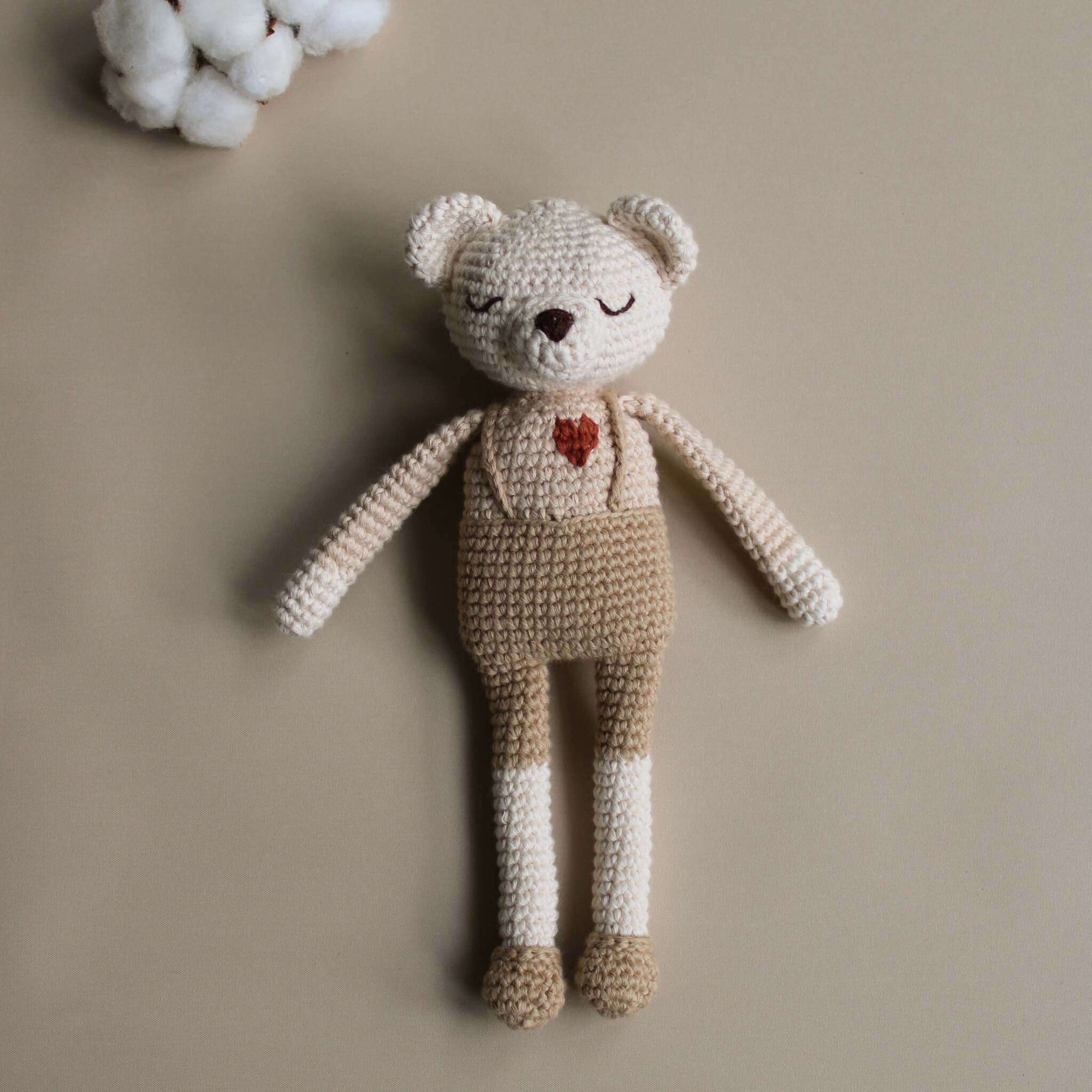 Organic Teddy Bear Patti Oslo x Cosy Roots