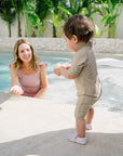 Sustainable MUM Bathing Suit - Dusty Rose