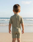 UV Romper  - Khaki (UV Standard 801)