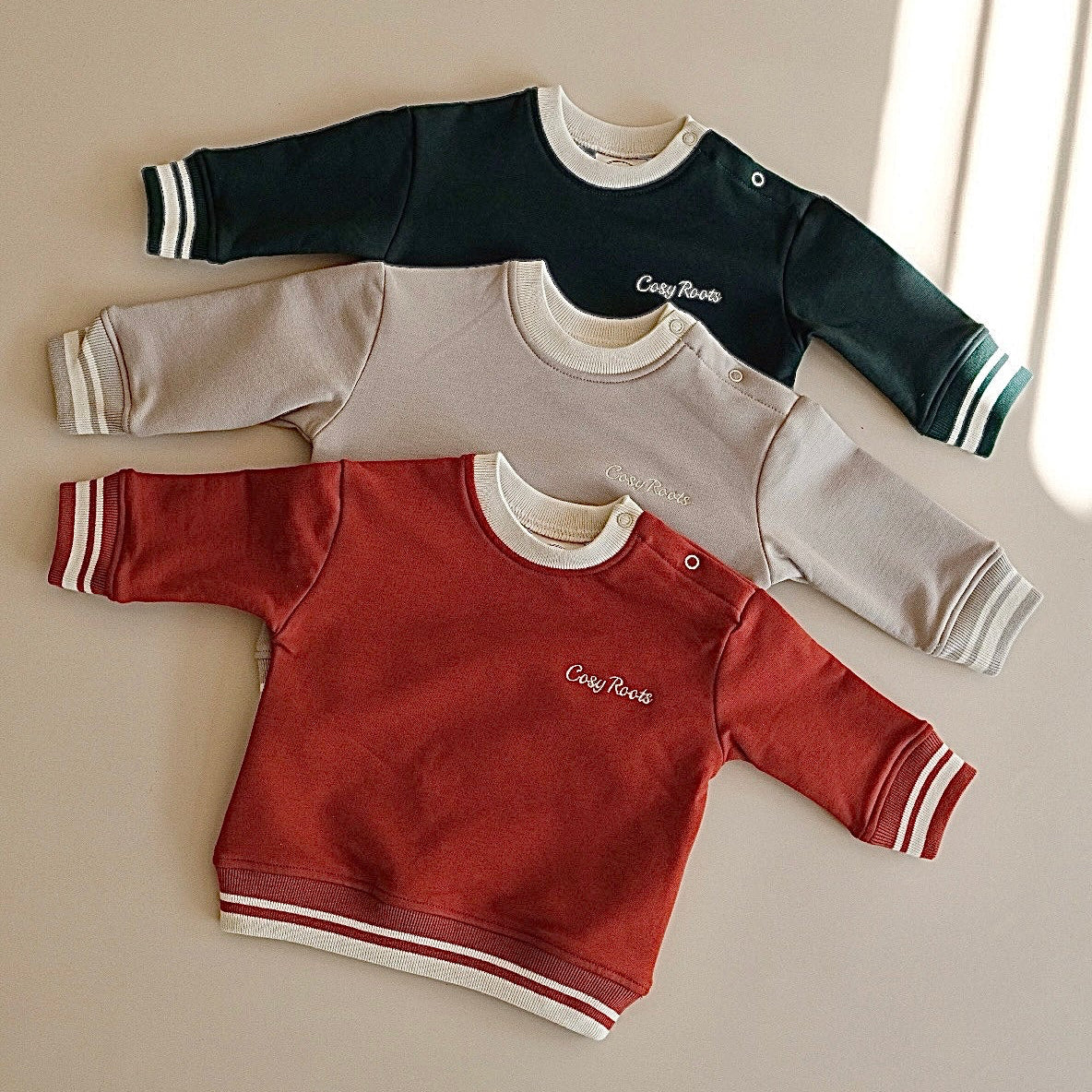 Family Sweatshirt - Caramel