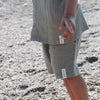 Organic Muslin Shorts - Khaki
