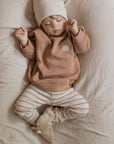 Organic Teddy Booties - Cream