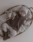 Organic Teddy Vest - Mocha