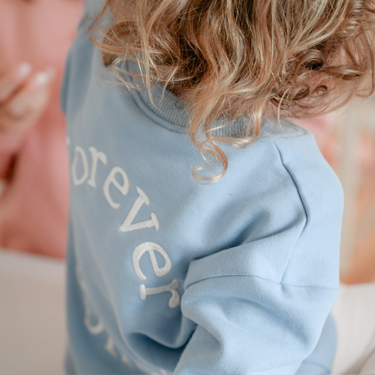 Family Sweatshirt - Dusty Blue - Forever Bonded
