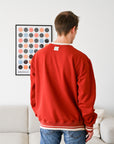 Family Sweatshirt - DAD - Vintage Red