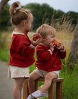 Family Sweatshirt - Vintage Red