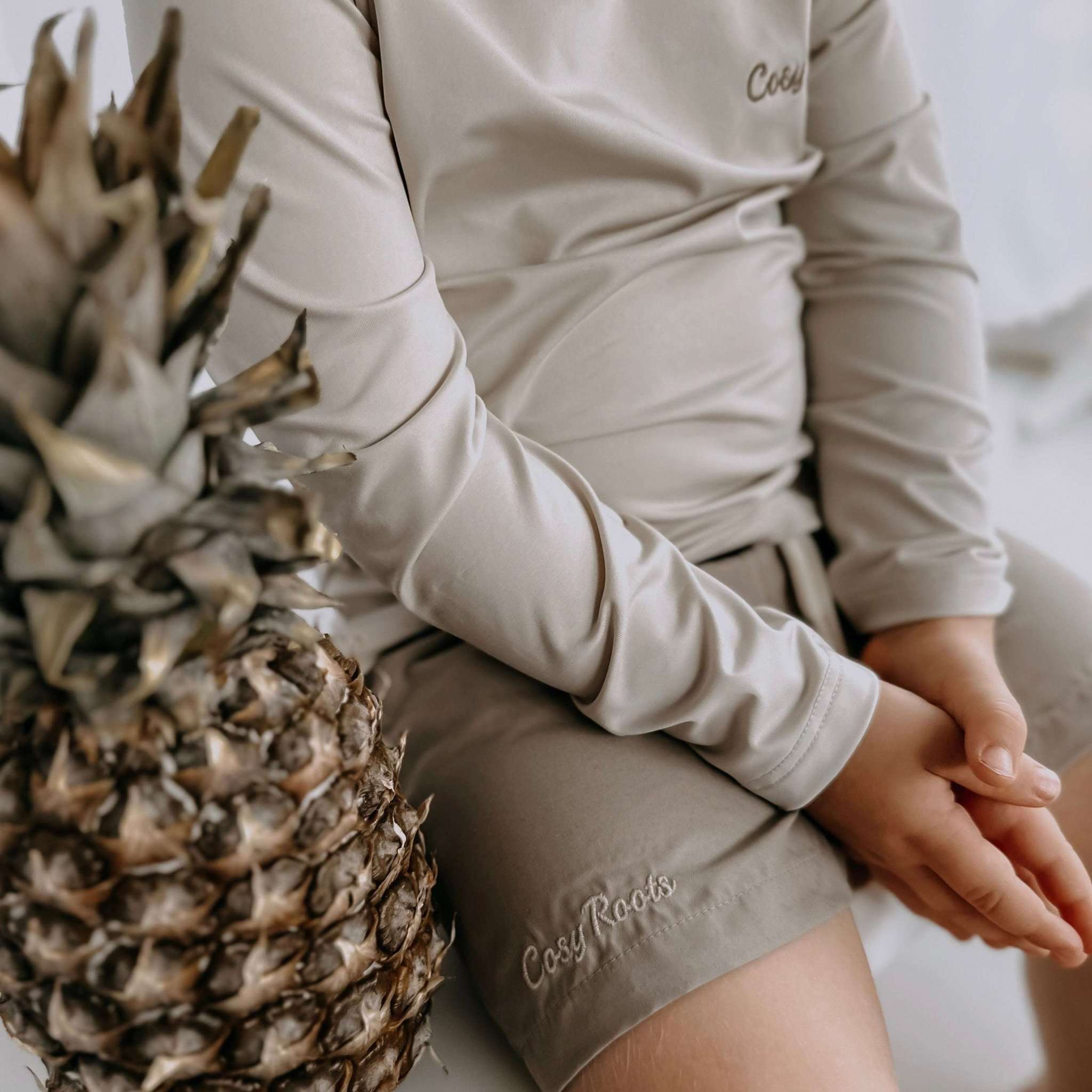 Sustainable UV Shirt - Sand - S A L E (UPV50+)