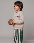 GOTS Organic Knit Cardigan - Puppy Sand