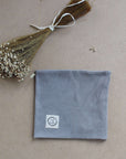 Organic Rib SET Beanie & Scarf - Grey