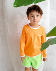 Sustainable UV Shirt - Orange (UV STANDARD 801)