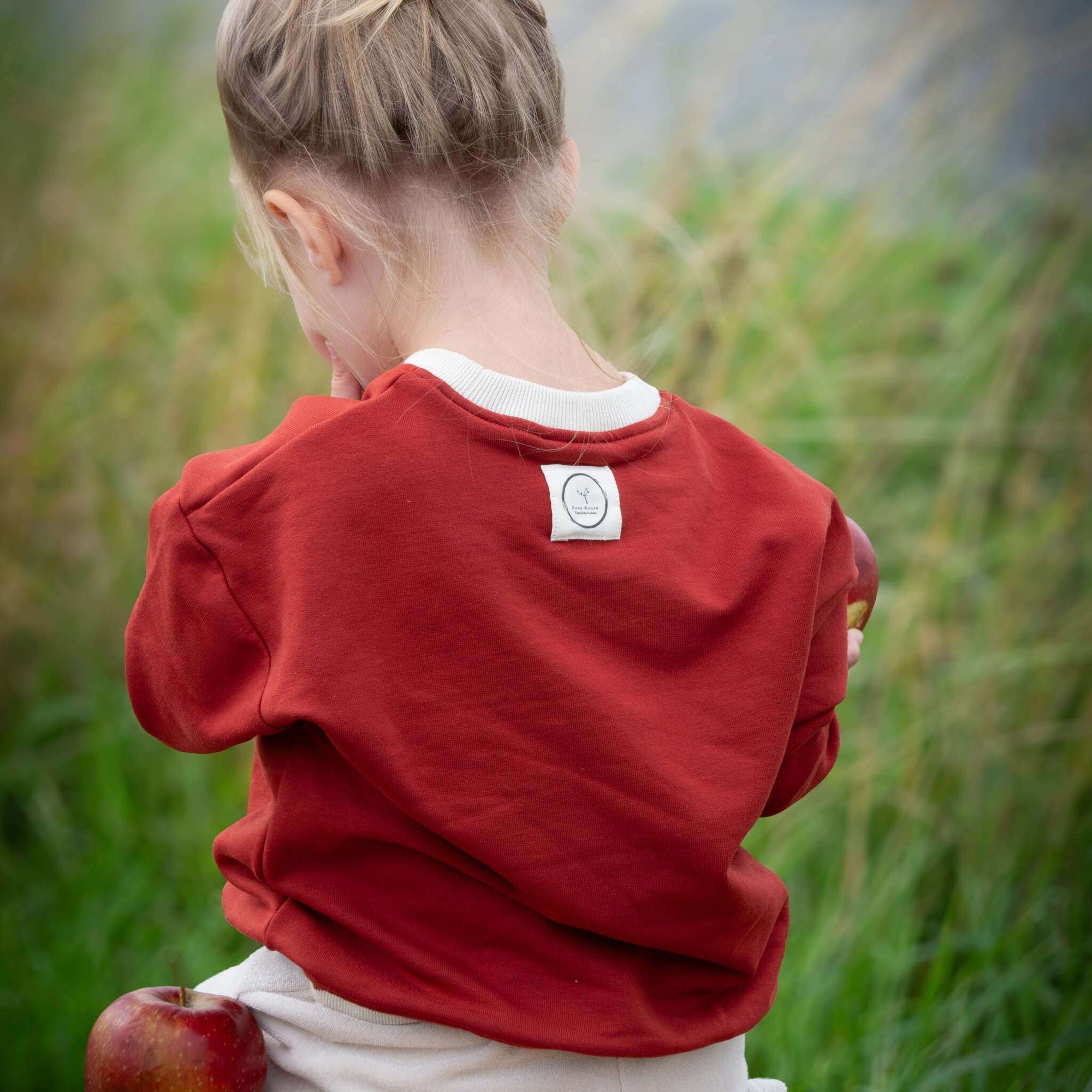 Family Sweatshirt - Vintage Red - SALE