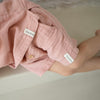 Organic Muslin Shorts - Dusty Rose