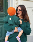 GOTS Organic Knit Beanie - Pumpkin Orange