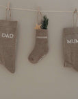 Organic Socks - JUNIOR - Caramel