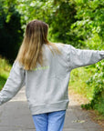 Family Sweatshirt - Mum - Grey Melange