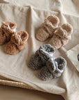 Teddy Booties - Grey
