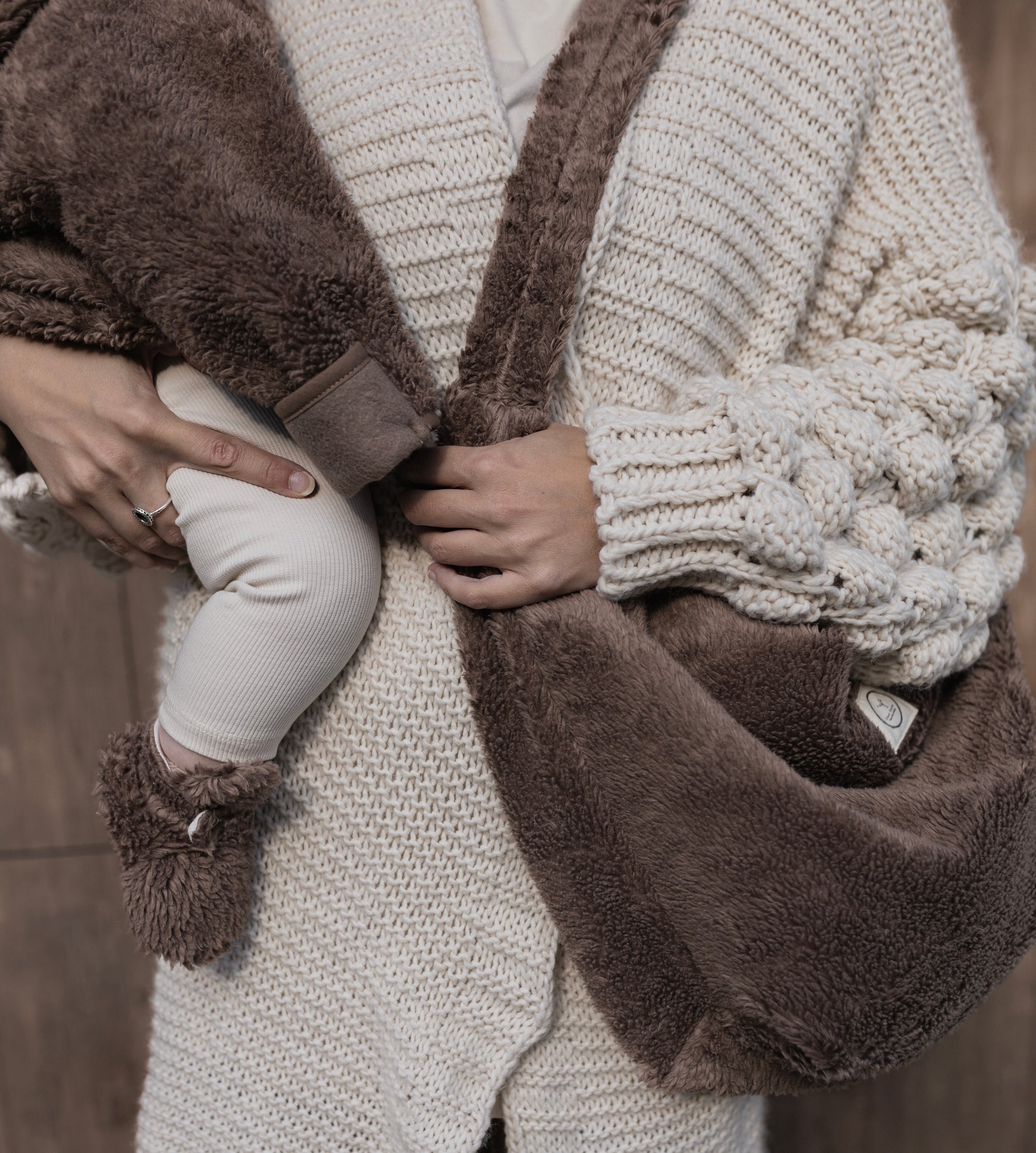 Organic Teddy Jacket - Mocha