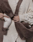 Organic Teddy Jacket - Mocha - SALE