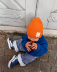 GOTS Organic Knit Beanie - Pumpkin Orange