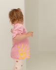 Organic Oversize Shirt - Candy Pink