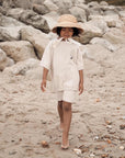 Organic Summer Knit Shorts - Sand