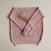 Organic Knit Pulli - MUM - Dusty Rose - SALE - OVERSIZE FIT