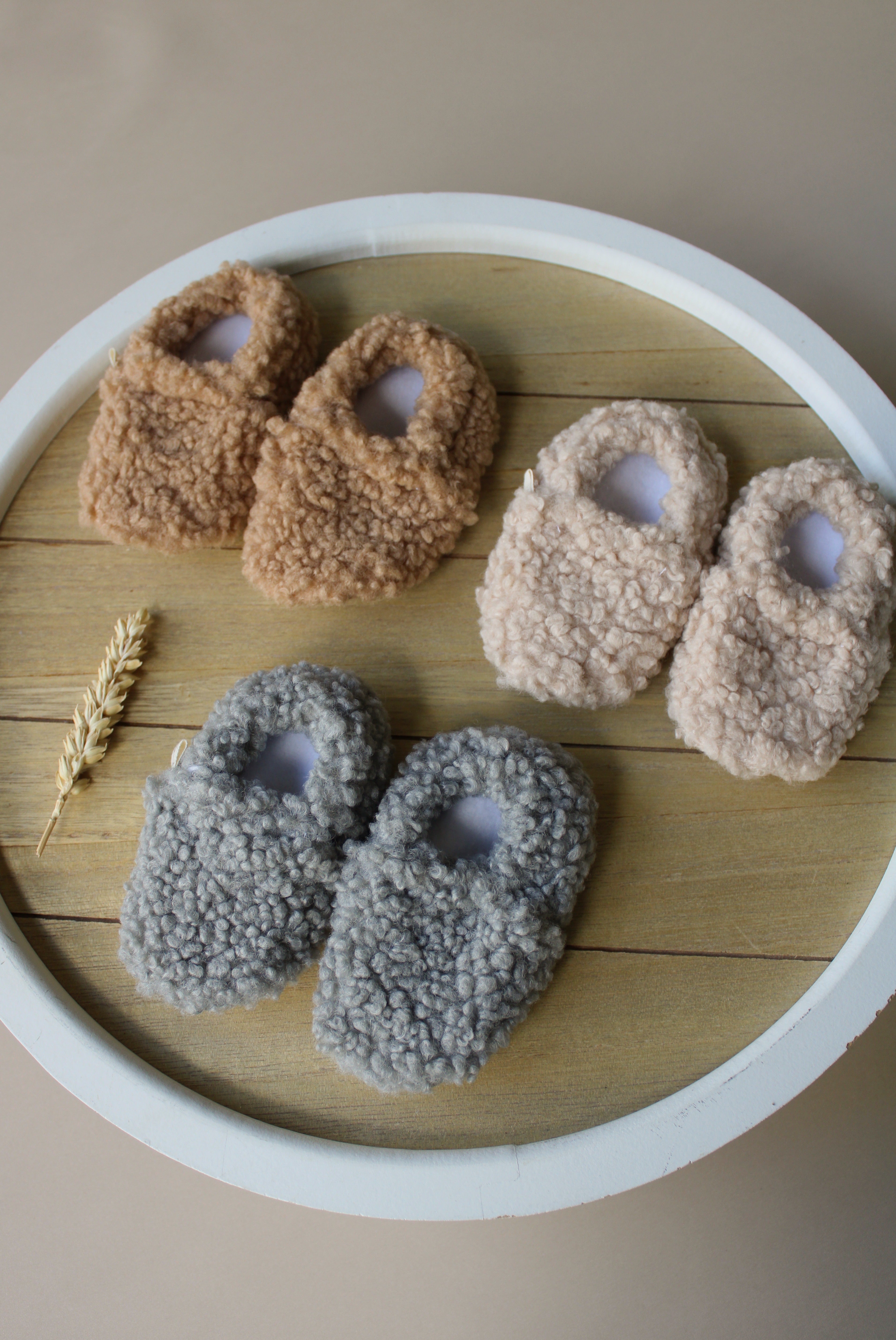 Vegan Shoes -Cosy Roots - Teddy Shoes - Grey