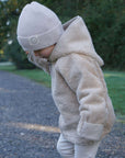 Organic Teddy Jacket - Cream - SALE