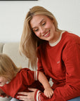 Family Sweatshirt - MUM - Vintage Red