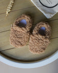 Vegan Shoes -Cosy Roots - Teddy Shoes - Caramel