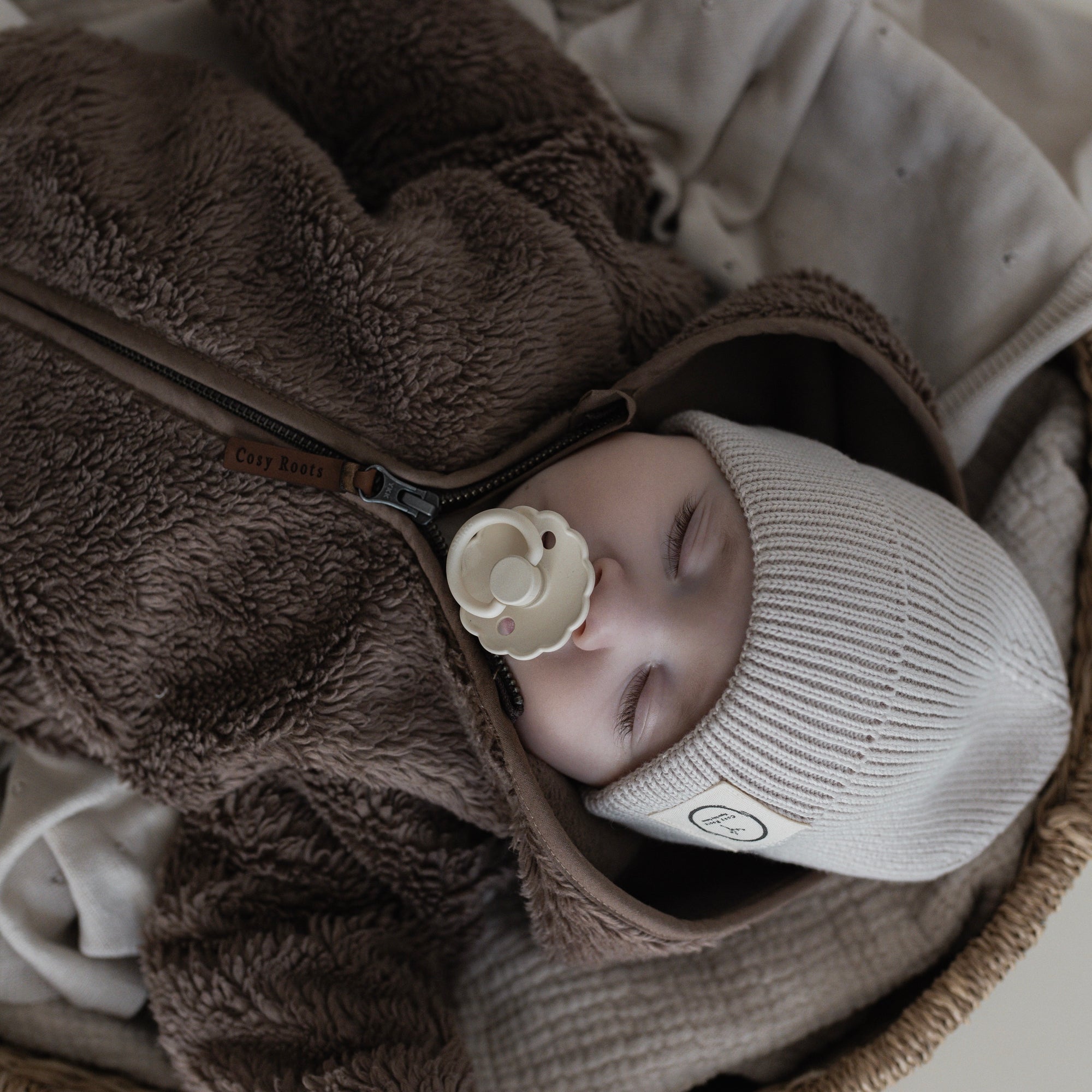 Organic Teddy Jacket - Mocha