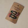 Hair Clips - Candy Cane - Pack of 2