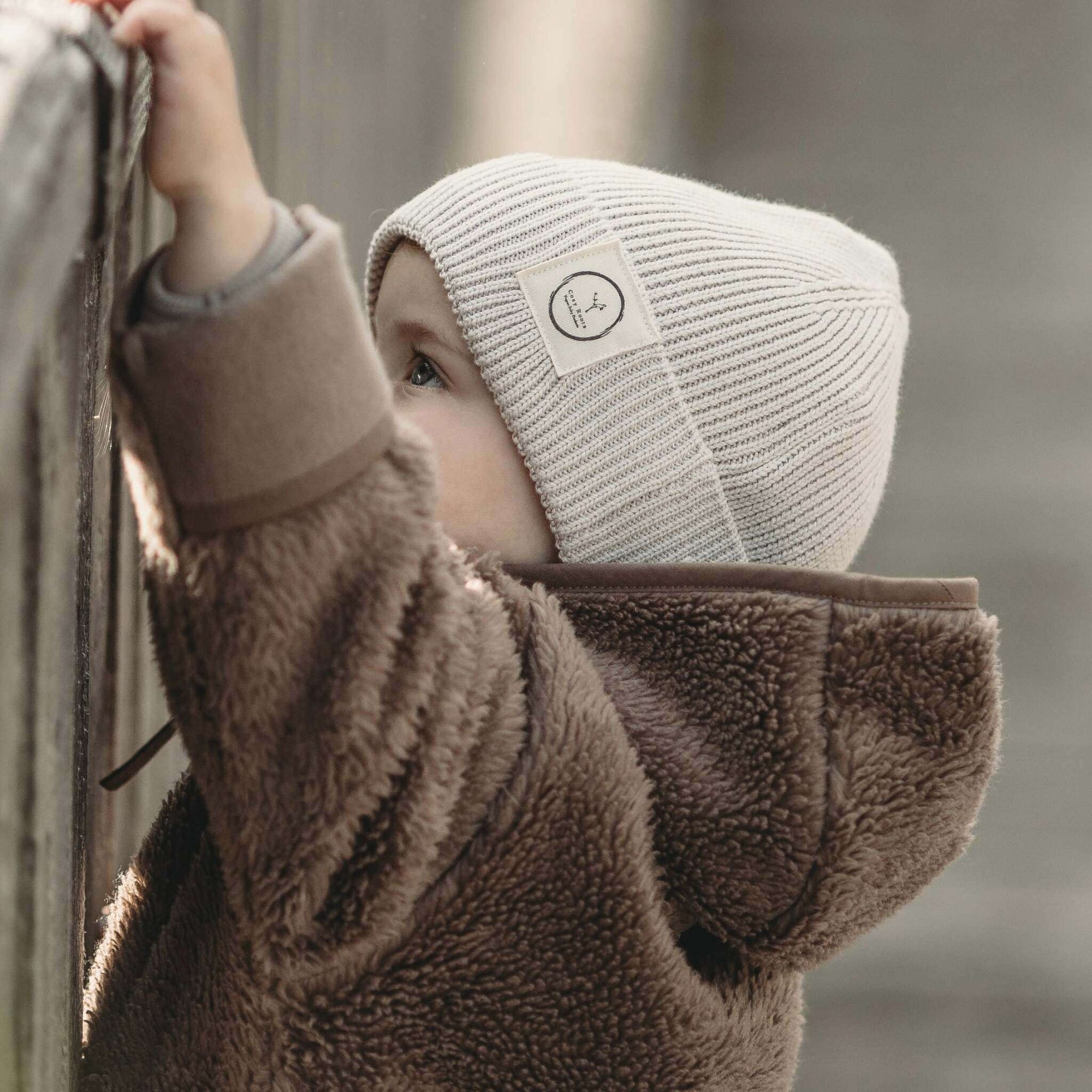 Organic Teddy Overall - Mocha - SALE