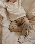 Organic Rib Leggings - Pure Apple
