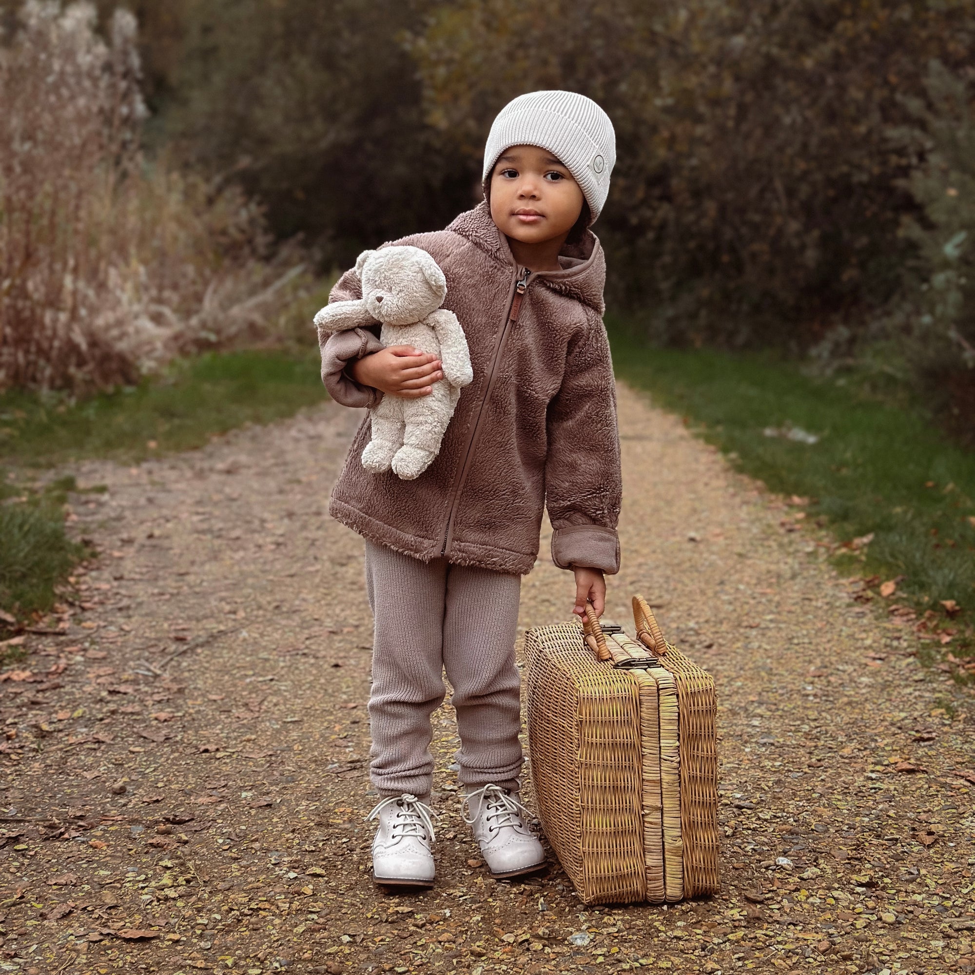 Organic Teddy Jacket - Mocha