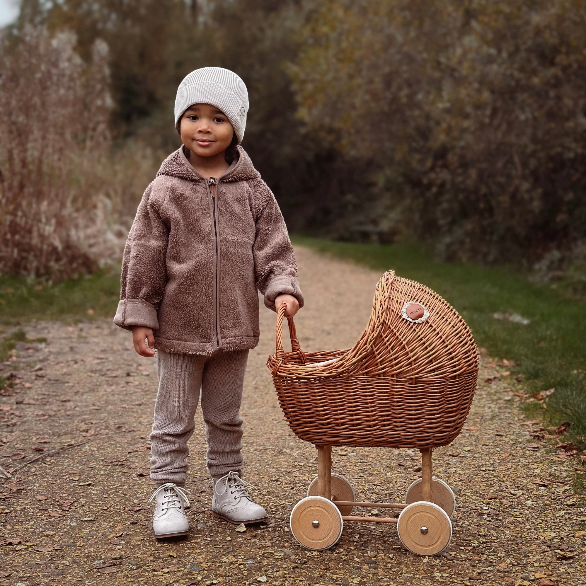 Organic Teddy Jacket - Mocha