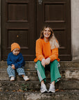 GOTS Organic Mum Knit Pulli - Pumpkin Orange